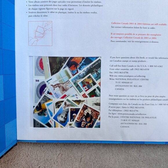 Collection Canada Postage Stamps 2005 Album | Stamps Included - Picture 2 of 3